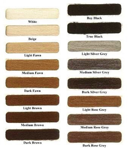 Fabric Color Chart With Names