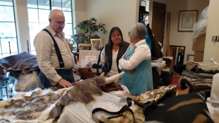 Chuck and Lynn with Sandy